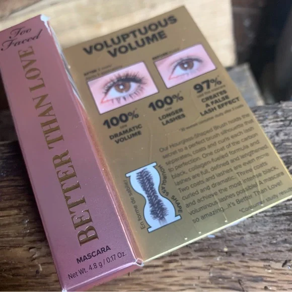 Too Faced Black Mascara Voluminous Dramatic Lashes - Picture 3 of 6